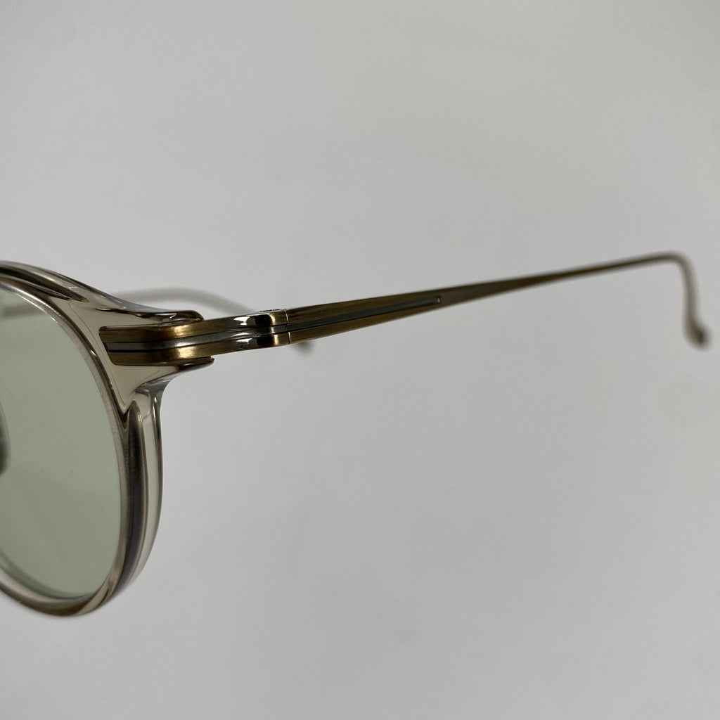 金子眼鏡 【JAPANシリーズ】 / ボストンクリアサングラス 度なしカラーレンズ 参考定価：46,000+tax