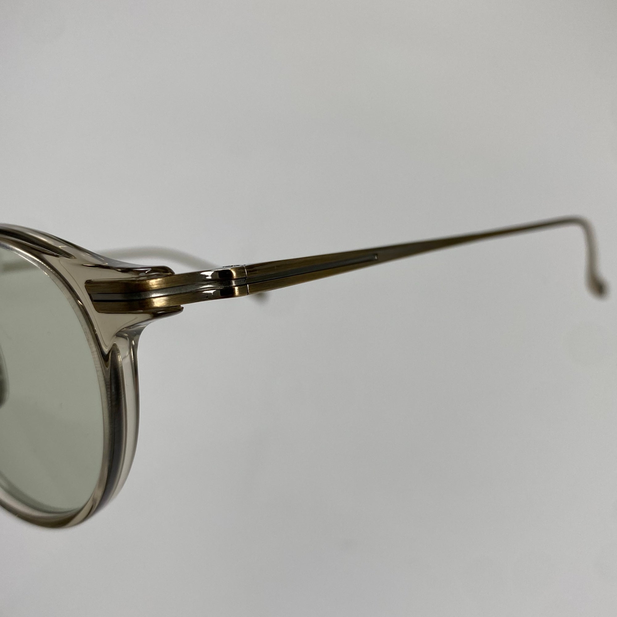 金子眼鏡 【JAPANシリーズ】 / ボストンクリアサングラス 度なしカラーレンズ 参考定価：46,000+tax