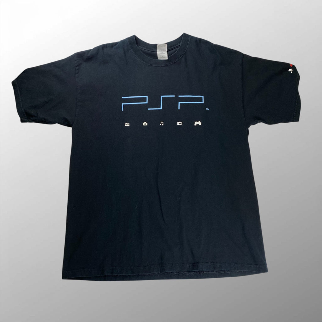 00s VINTAGE / PSP Sony 袖プリ 企業Tシャツ ゲームTシャツ SIZE：XL
