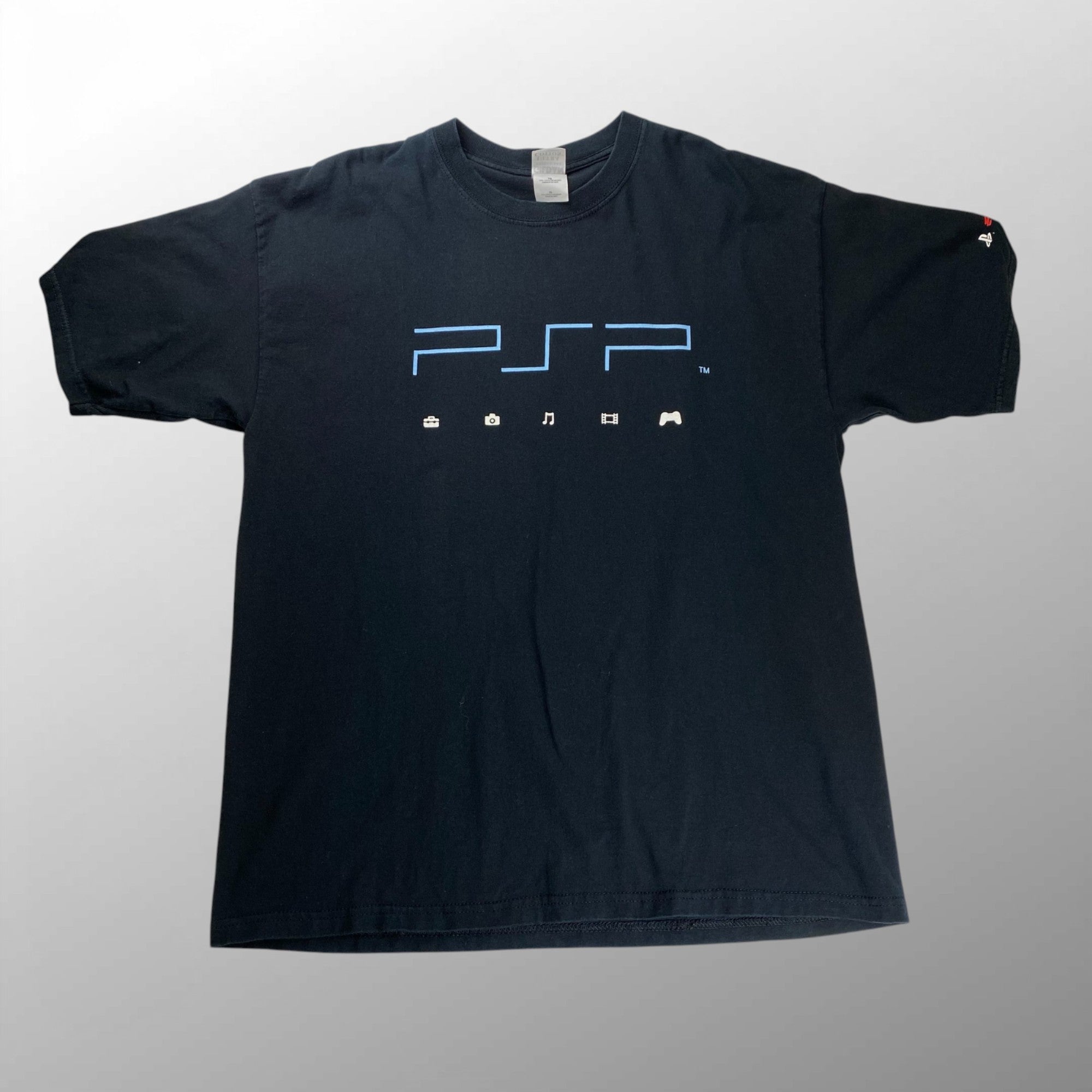 00s VINTAGE / PSP Sony 袖プリ 企業Tシャツ ゲームTシャツ SIZE：XL