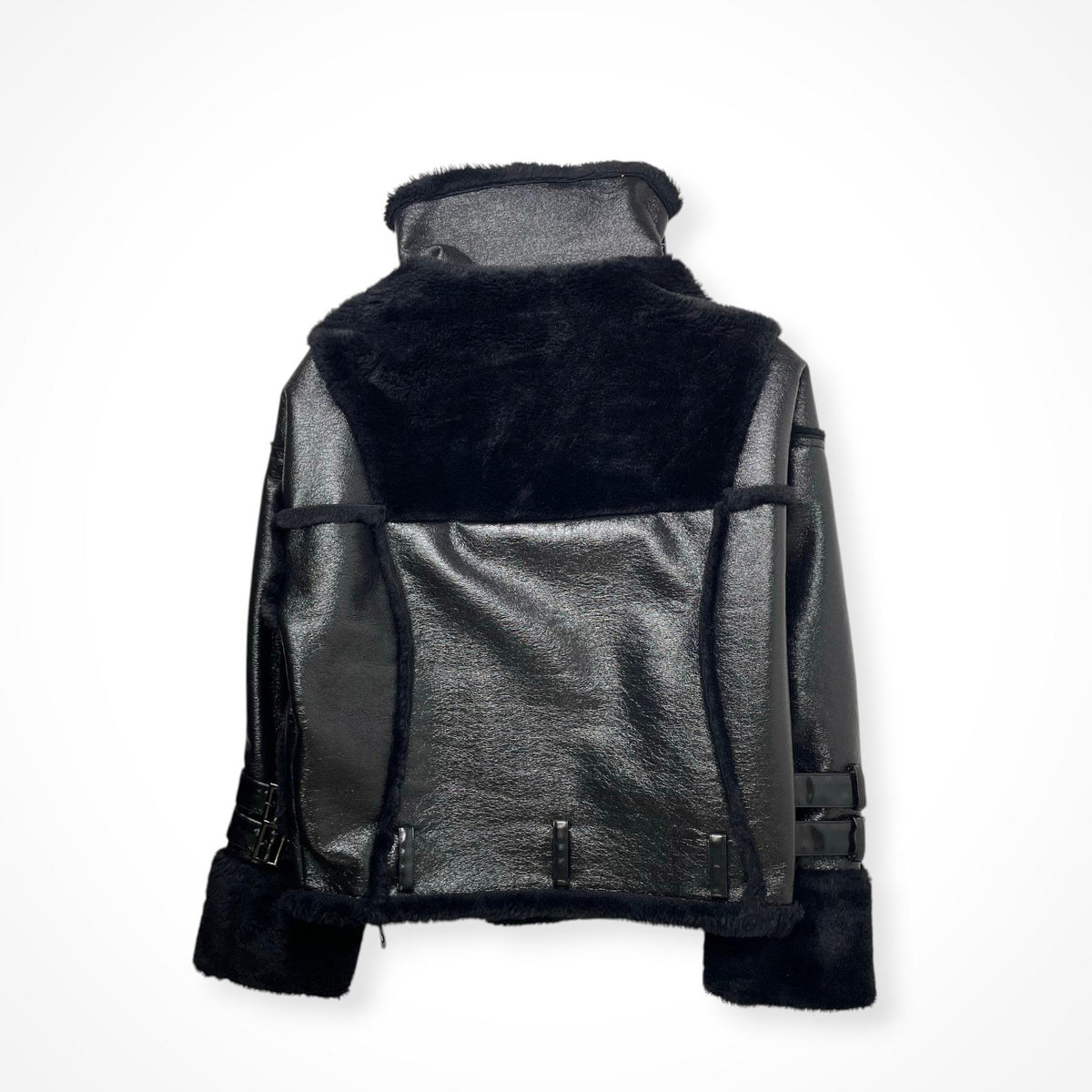 FenG CHen WANG / 異素材フライトボンバージャケット 参考定価：120,000程度 SIZE:S