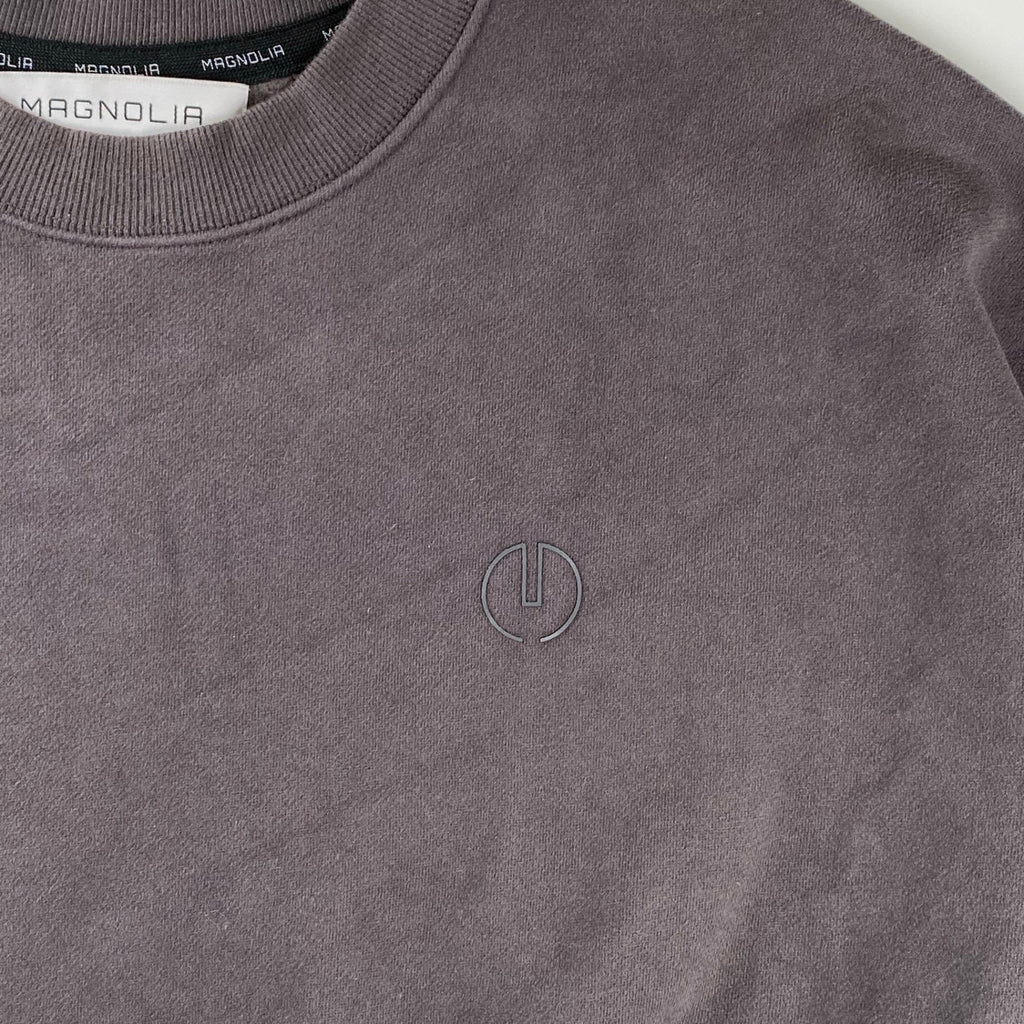 MAGNOLIA マグノリア / クロップド ロゴ スウェット ミニマルデザイン SIZE:FREE