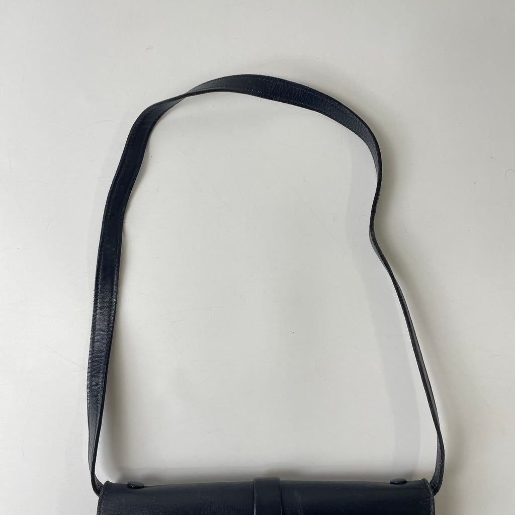 CELINE / ヴィンテージ トリオワンショルダーバッグ ダークネイビー