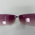 GIORGIO ARMANI / リムレスサングラス 参考定価：58,000程度 SIZE:70□14 115