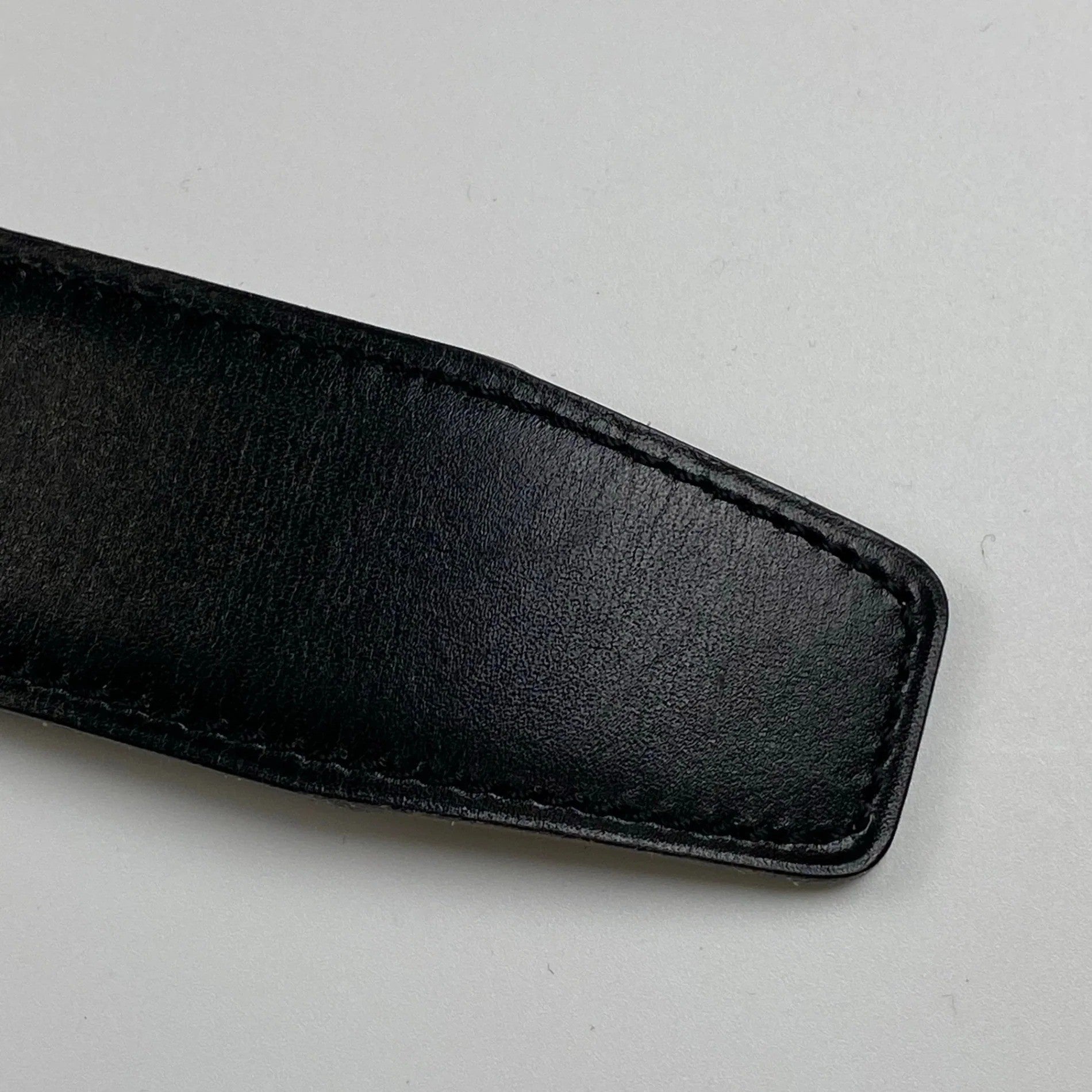 【極美品 鑑定済】 HERMES エルメス / コンスタンス Hバックル レザーベルト 〇Y刻印 ブラック×ベージュ 75cm