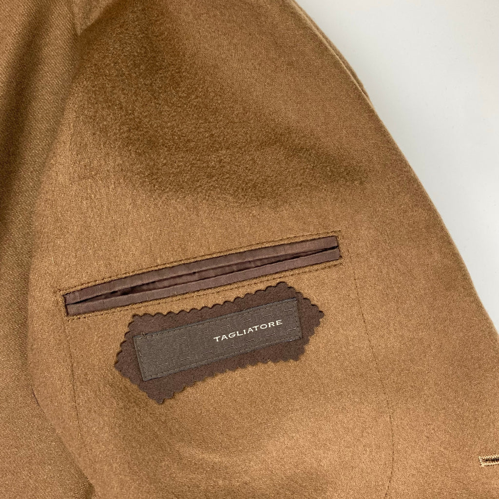 【美品】 TAGLIATORE タリアトーレ / MONTECARLO カシミアサキソニージャケット カシミヤ100％ 参考定価：195,000+tax SIZE：50（L程度）