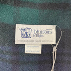 Johnstons of Elgin ジョンストンズ オブ エルガン / カシミヤ大判マフラー ブラックウォッチ柄 美品 参考定価：85,000+tax SIZE：70cm×190cm