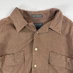 MOSSIMO / 90-00s チェックオープンカラーシャツ SIZE:M