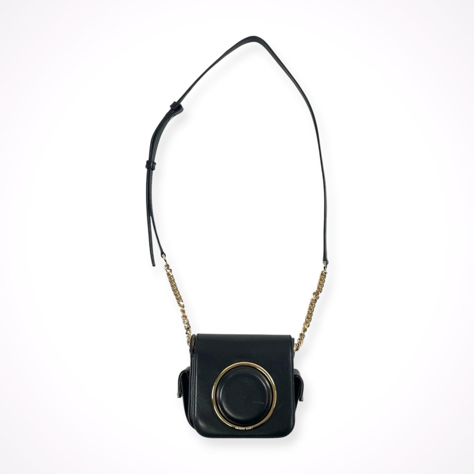 MICHAEL MICHAEL KORS / チェーンショルダー カメラバッグ ブラック 参考定価：42,000程度