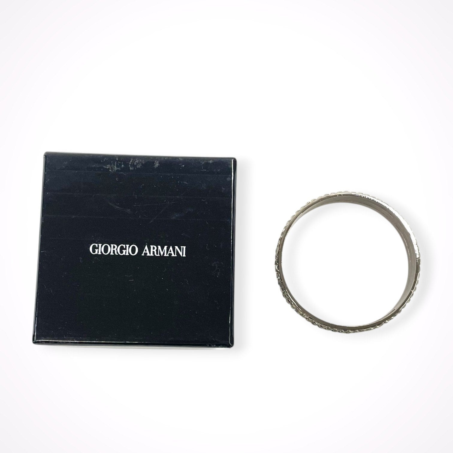 GIORGIO ARMANI / クリスタルバングル 参考定価：100,000程度