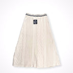 JUDDY CORN / 変わり編みニットスカート 未使用品 参考定価：25,800+tax SIZE:FREE