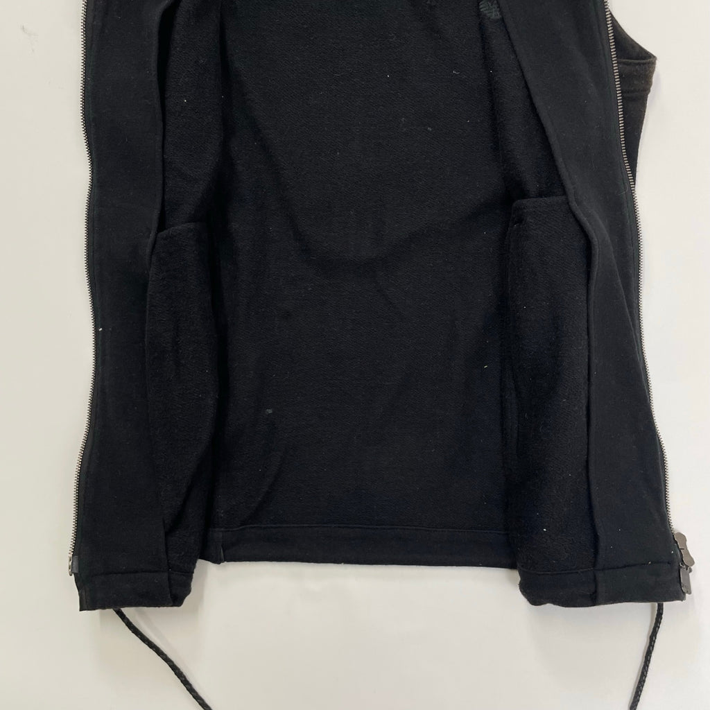 EMPORIO ARMANI エンポリオ アルマーニ / アーカイブフーディーベスト ブラック SIZE:44