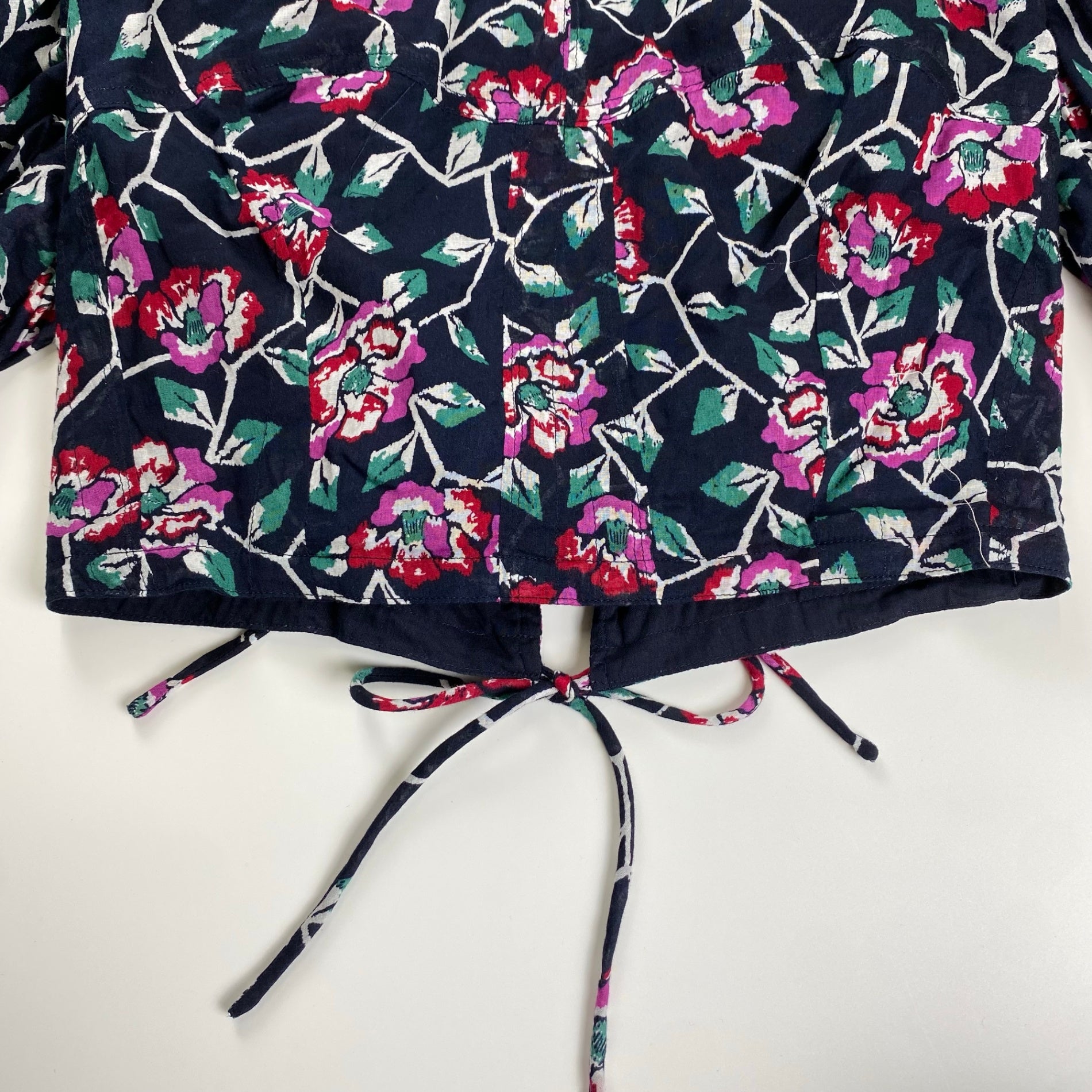 ISABEL MARANT ETOILE イザベルマラン エトワール / 花柄 クロップド丈 ブラウス SILVA SIZE：36