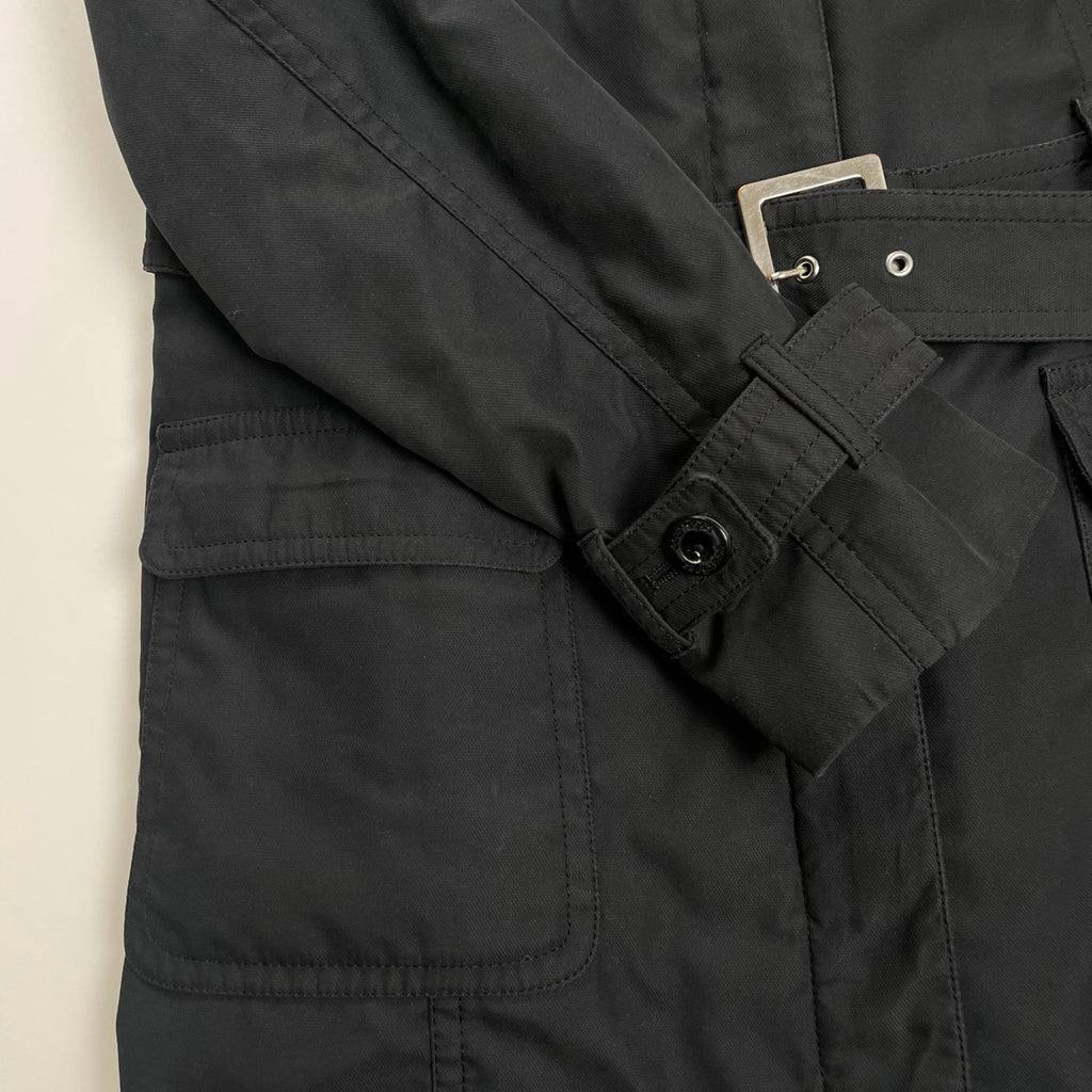 courreges クレージュ / ライナー付 リアルファー ジャケット ブラック 参考定価：60,000程度 SIZE:11