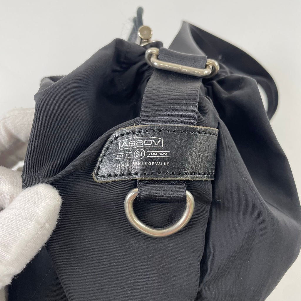 AS2OV / 巾着ショルダーバッグ 参考定価：16,000程度