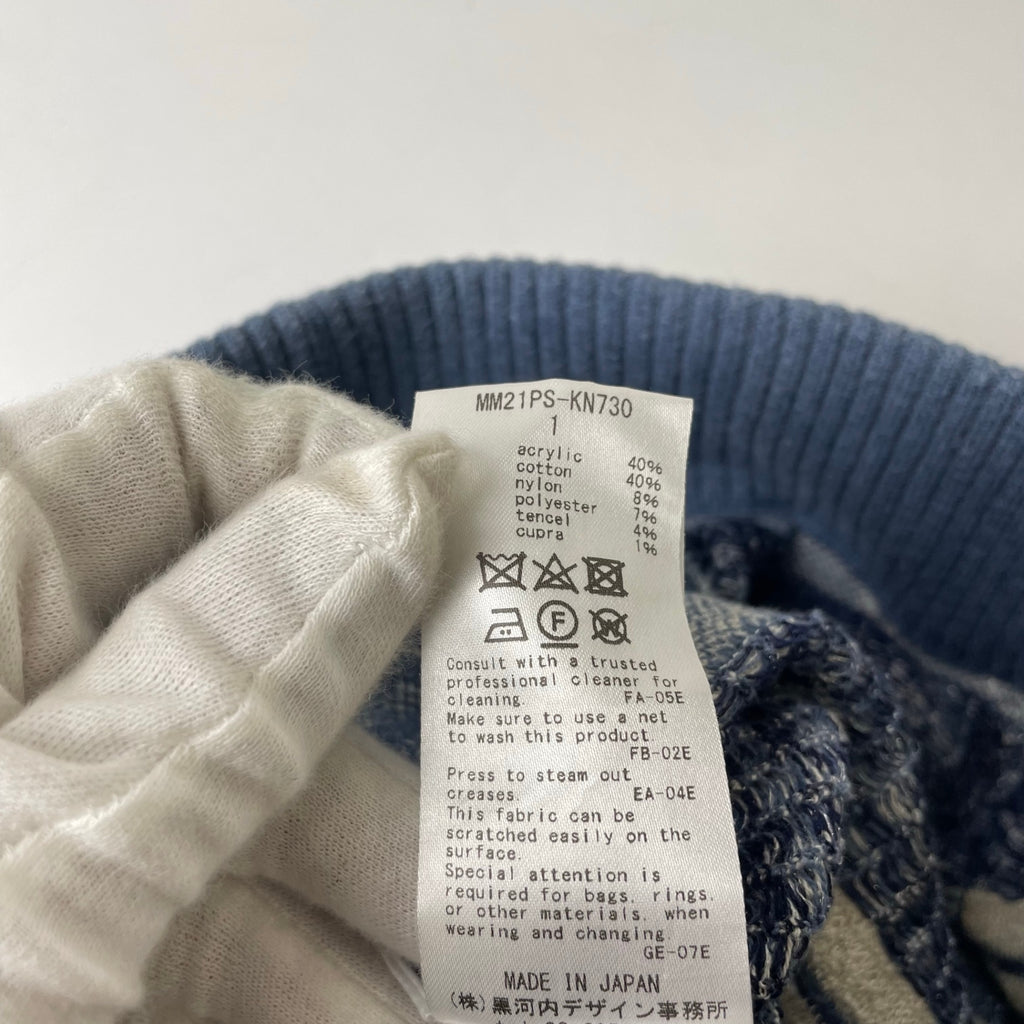 Mame Kurogouchi / Multi-Colour Jacquard Knit Shorts SIZE:1