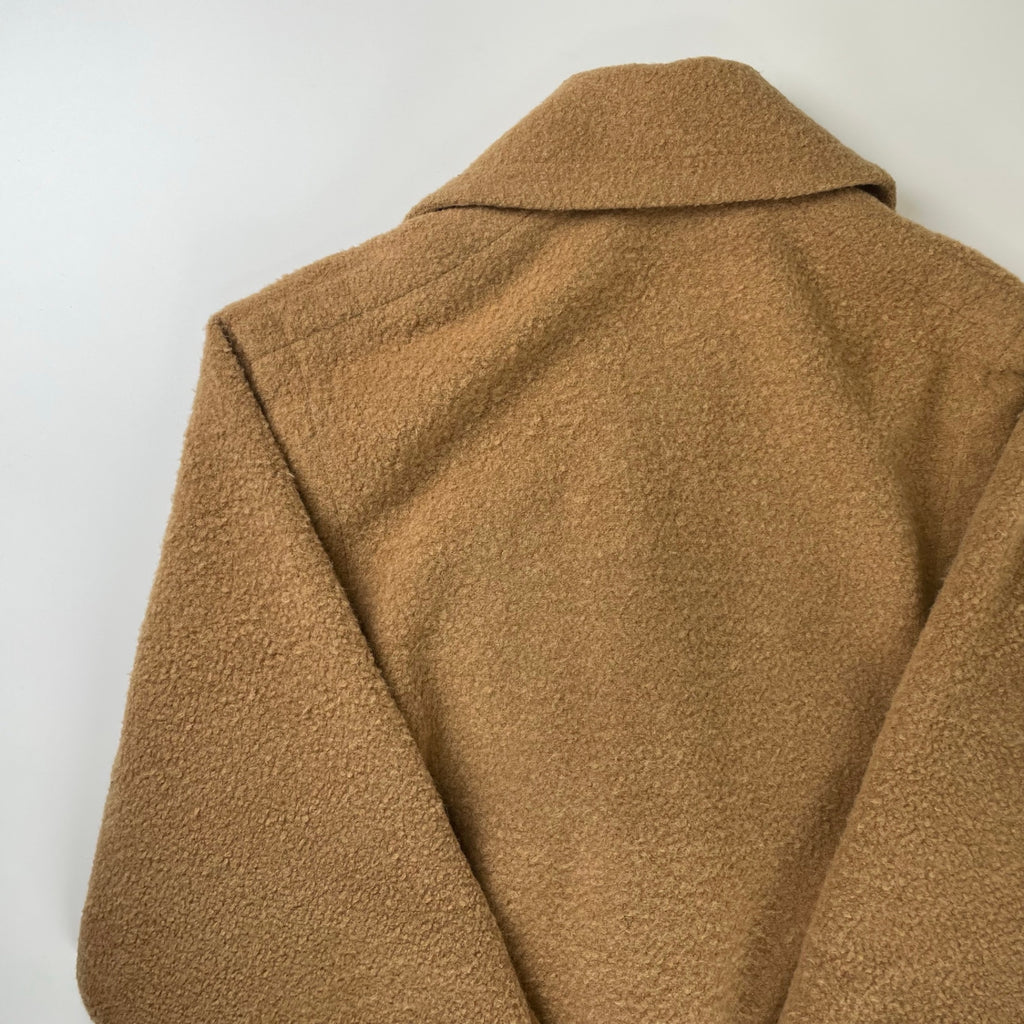 IENA LA BOUCLE イエナラブークル / アルパカシャギーオーバーコート ベージュ 参考定価：59,000+tax SIZE:38