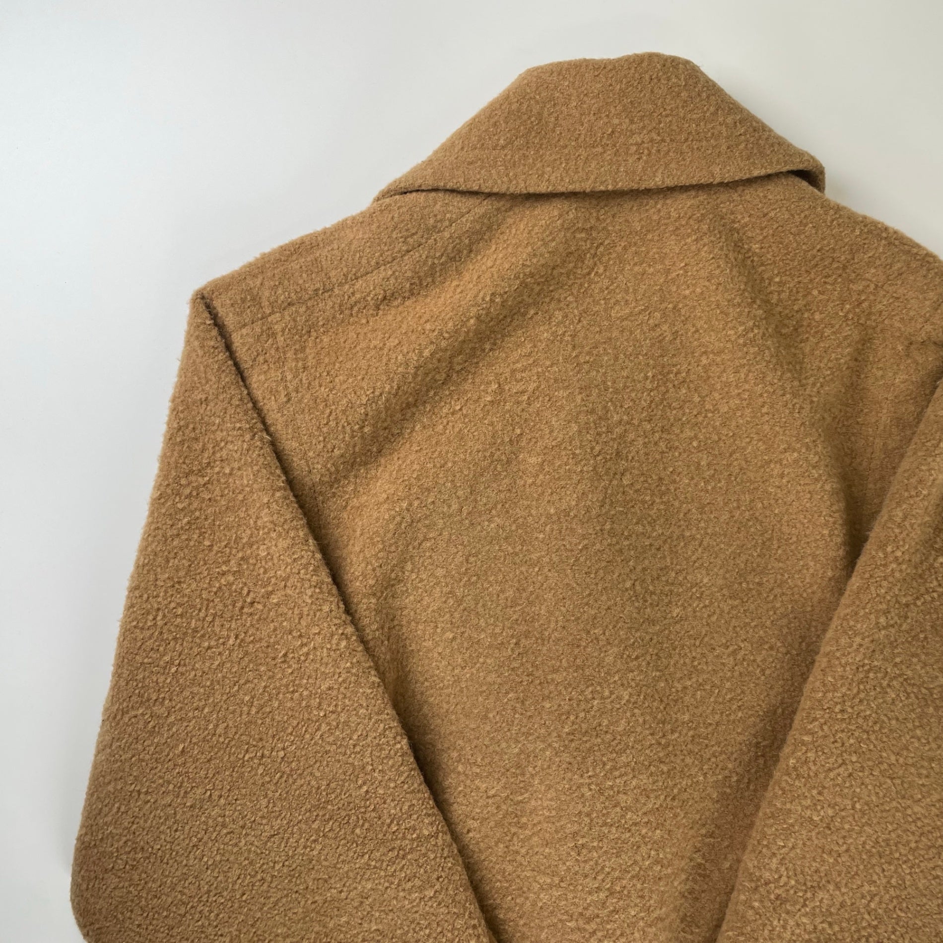 IENA LA BOUCLE イエナラブークル / アルパカシャギーオーバーコート ベージュ 参考定価：59,000+tax SIZE:38