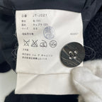 JUNYA WATANABE COMME des GARCONS ジュンヤワタナベ コムデギャルソン / 07AW アシンメトリーポケット ウールニットスリムジャケット SIZE:SS