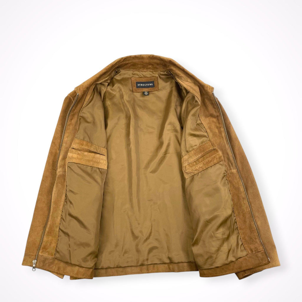 VINTAGE / ヴィンテージ スウェードレザージャケット SIZE：L