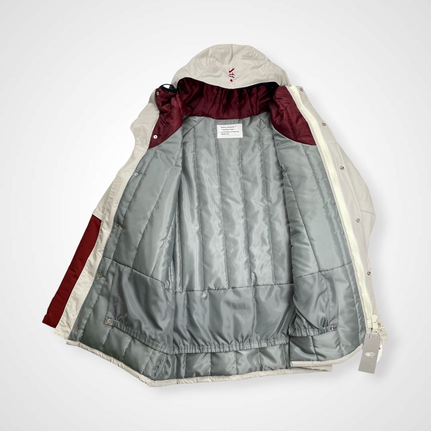 MOUNTAIN RESEARCH マウンテンリサーチ / Puff Mountain Parka インサレーションジャケット タグ付極美品 現行販売品 参考定価：87,500+tax SIZE:M