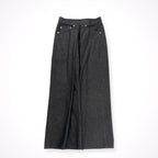 JOHNLAWRENCESULLIVAN / フロントタックワイドデニムパンツ 参考定価：42,000+tax SIZE:6