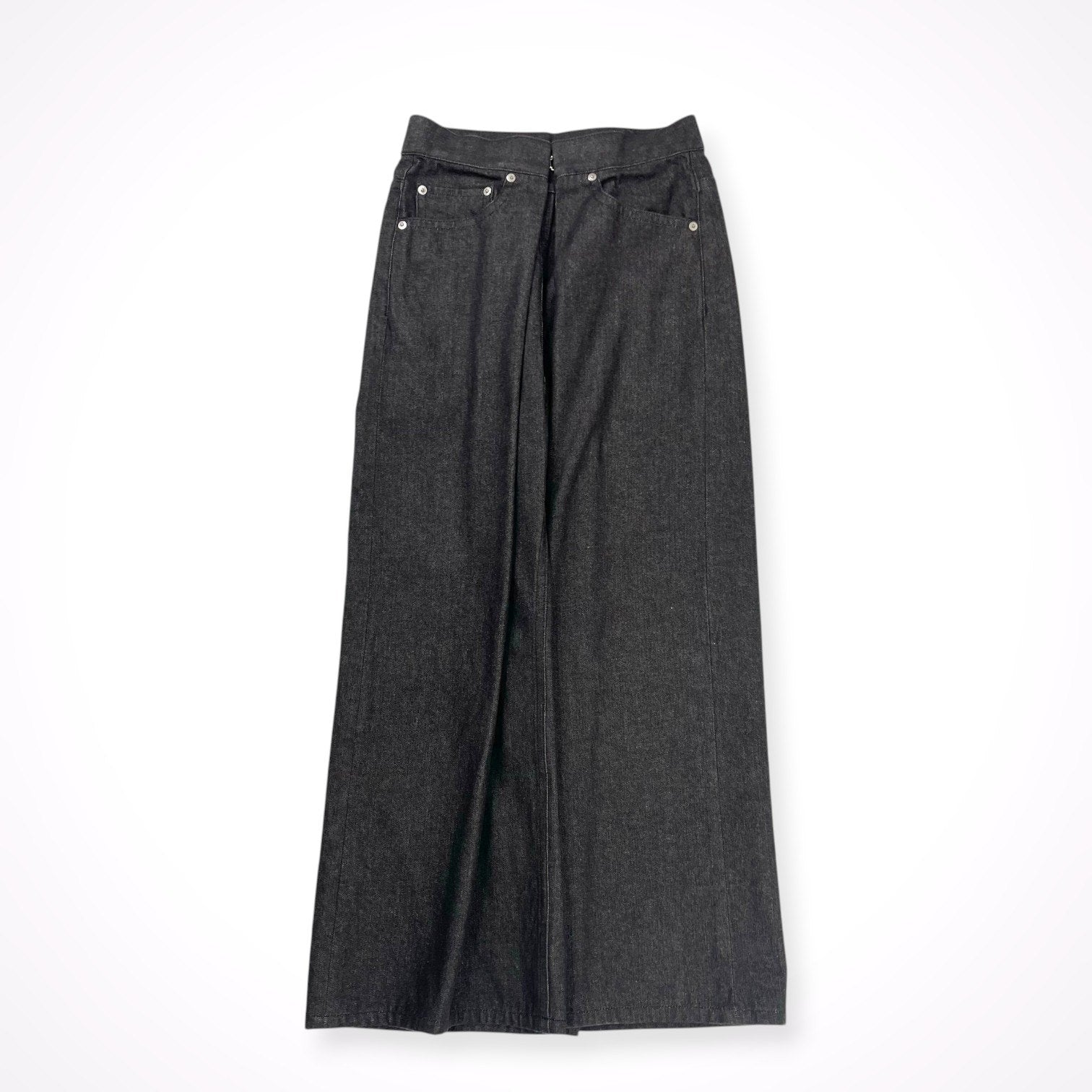 JOHNLAWRENCESULLIVAN / フロントタックワイドデニムパンツ 参考定価：42,000+tax SIZE:6