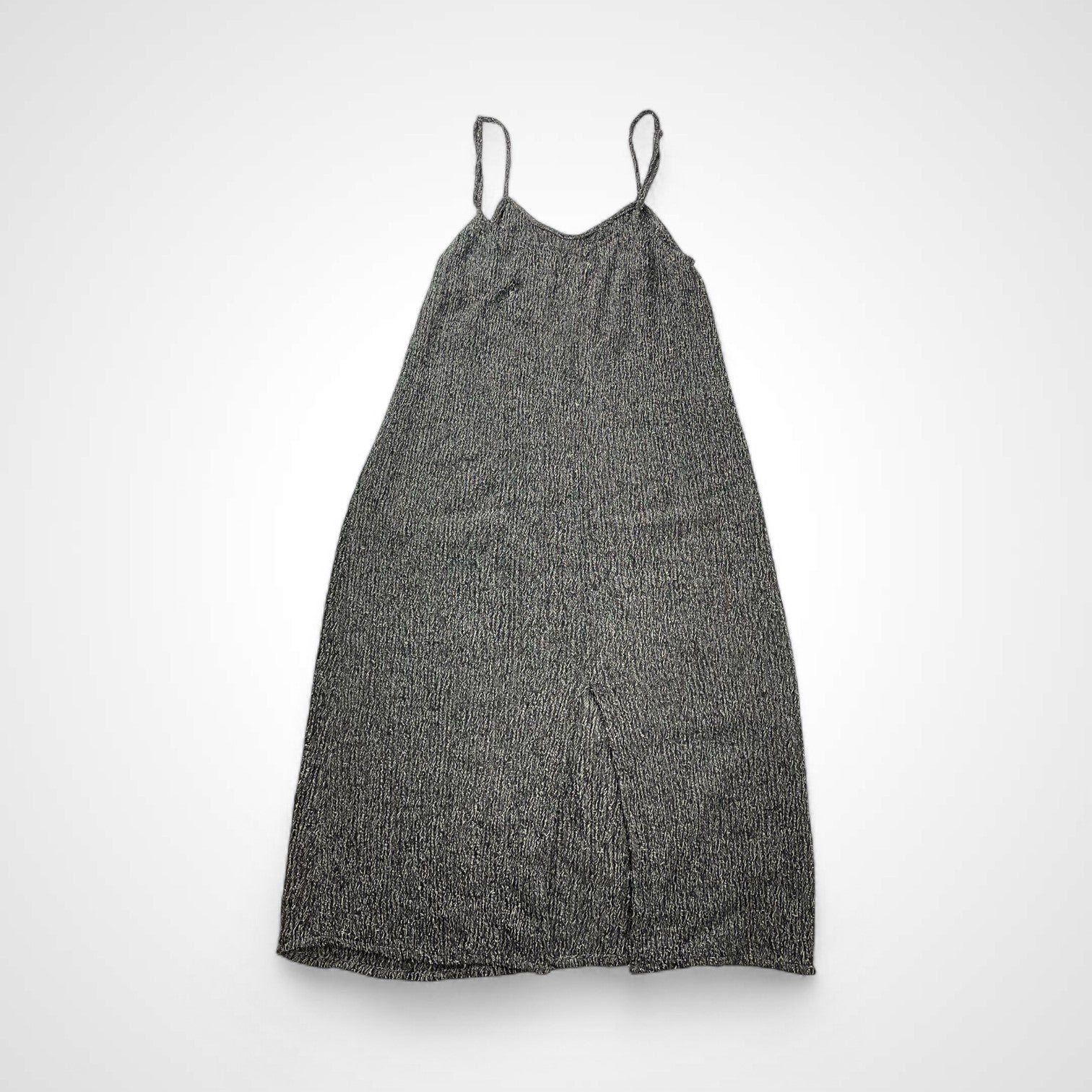 R JUBILEE アールジュビリー / ウールキャミソールワンピース ホワイト×ブラック 参考定価：20,000+tax SIZE:S