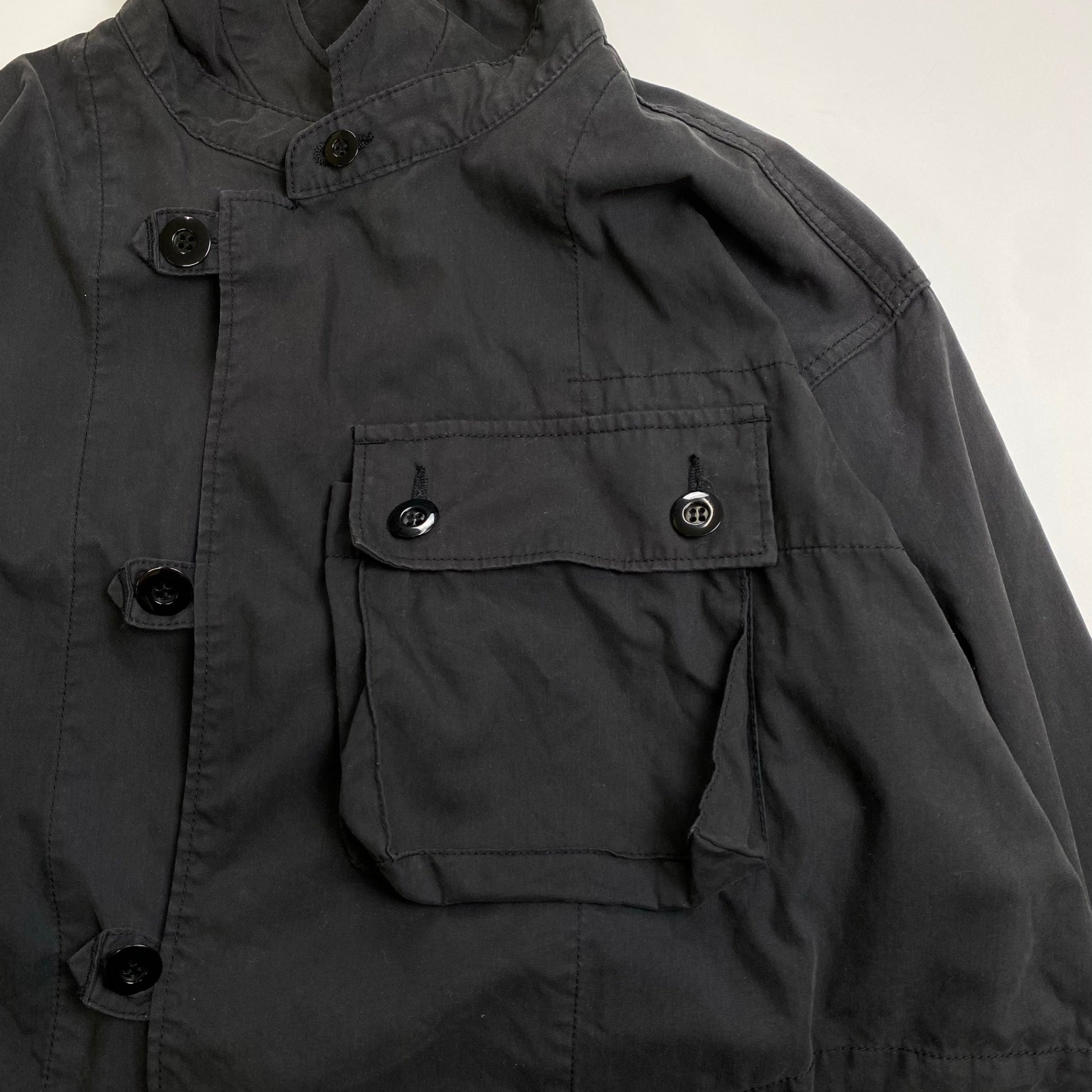 ARMY TWILL アーミー ツイル / ウェザーパーカー ミリタリージャケット 参考定価：20,000程度 SIZE：L