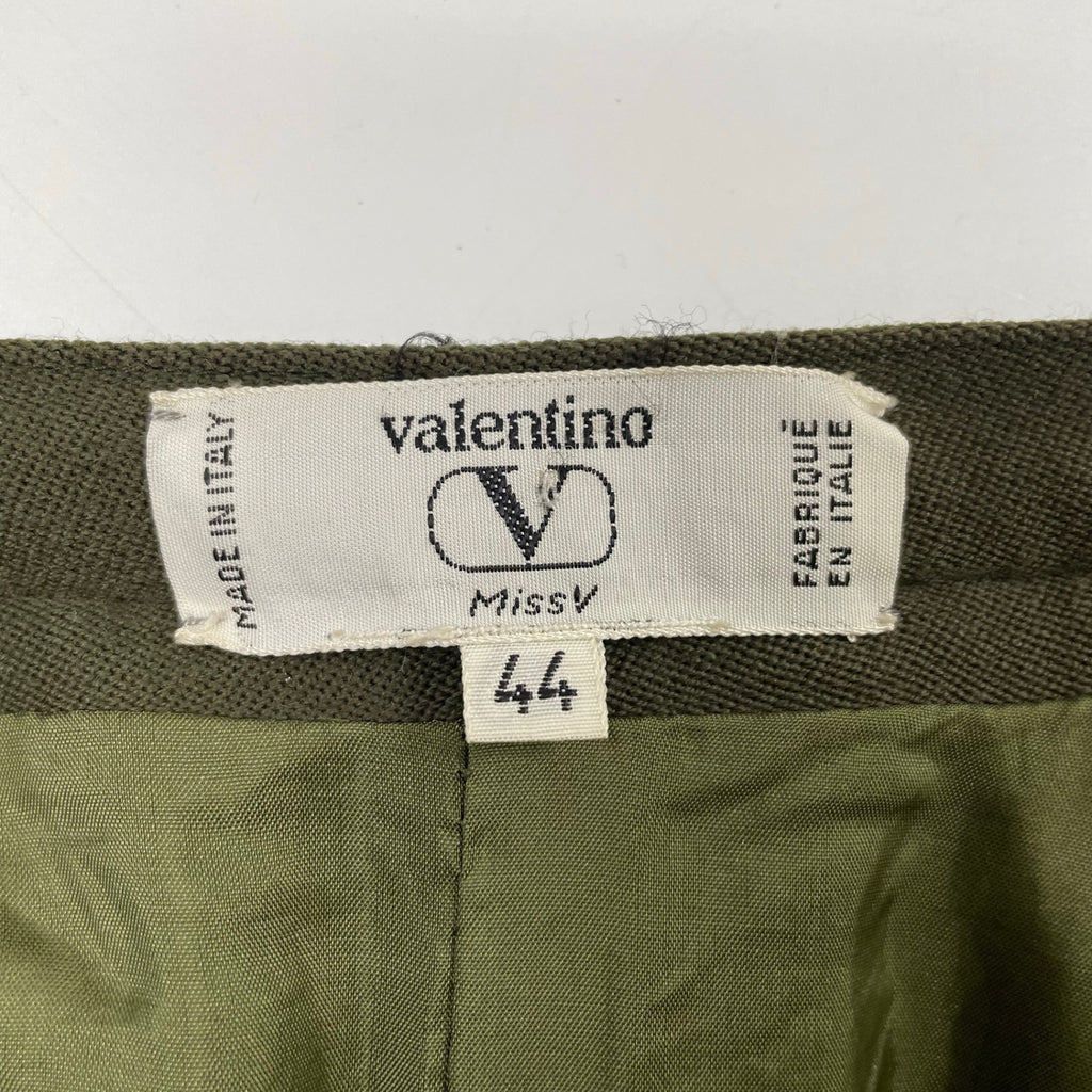 valentino miss V / ヴィンテージタックデザインスカート 参考定価：80,000程度 SIZE:44