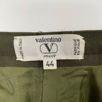 valentino miss V / ヴィンテージタックデザインスカート 参考定価：80,000程度 SIZE:44