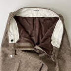 EVERYDAY I LIKE / Slim Flare ハウンドトゥースチェックスラックスパンツ 参考定価：29,000+tax