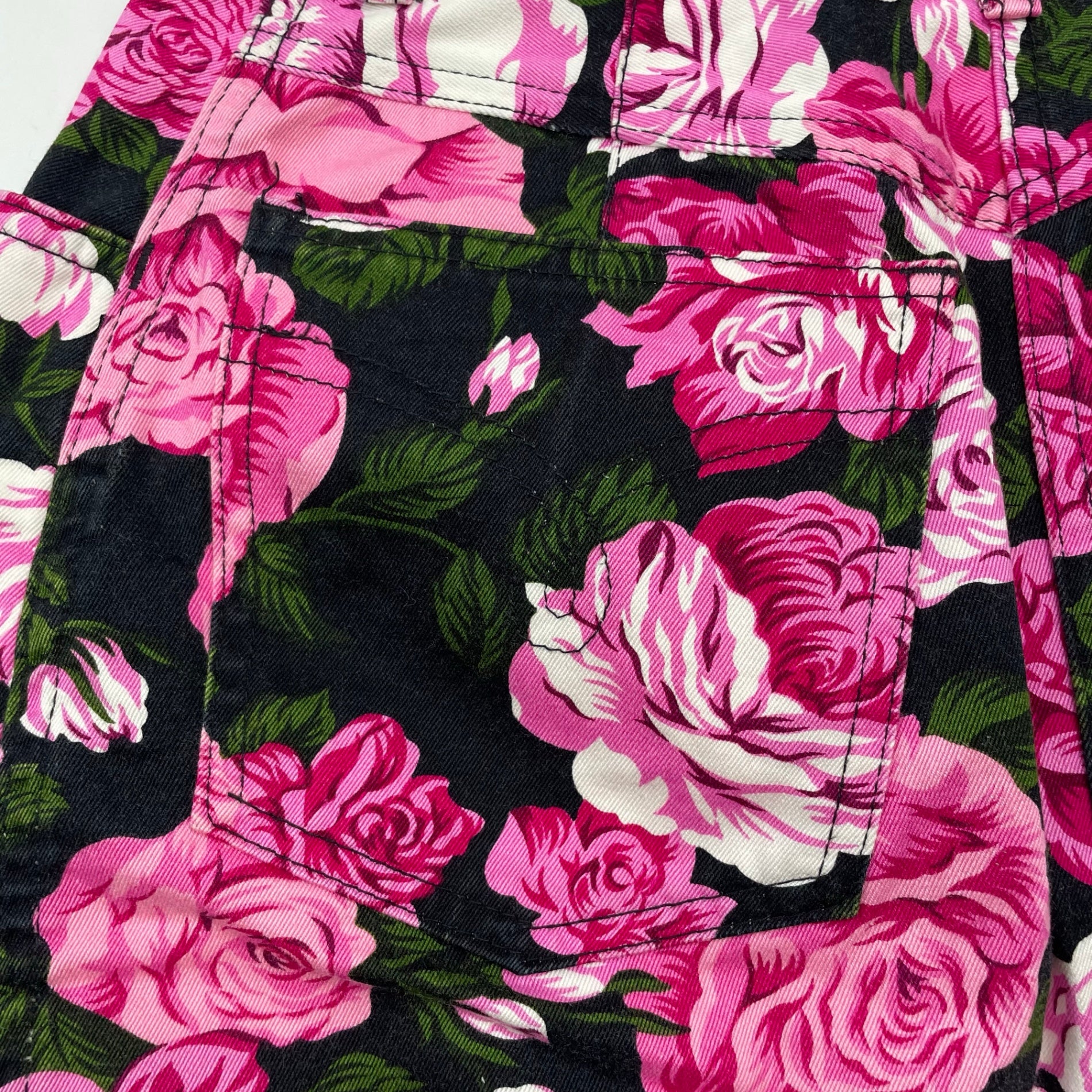 MOSCHINO モスキーノ / フラワーデニムスカート SIZE：9