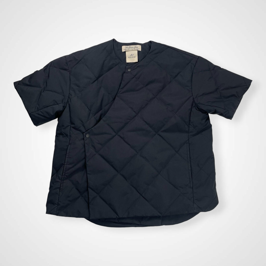 REMI RELIEF レミ レリーフ / ハーフスリーブダウン WRAP DOWN ネイビー 参考定価27,000+tax SIZE:S