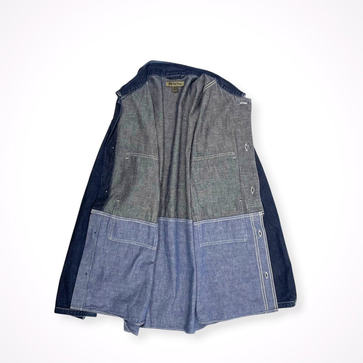 Nigel Cabourn / UTILITY SHIRT TYPE2 10oz DENIM 参考定価：36,000+tax SIZE:48