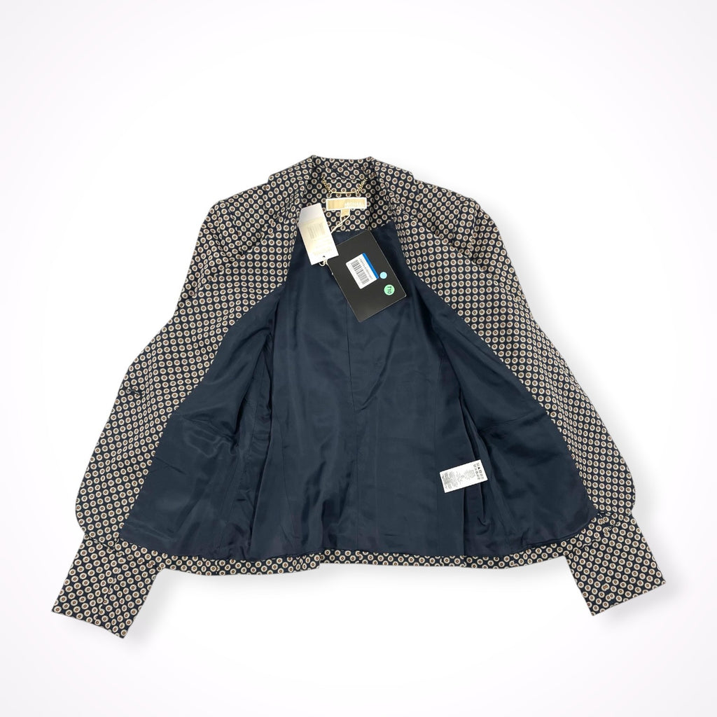 MICHAEL MICHAEL KORS / 総柄テーラードジャケット 未使用品 SIZE:4