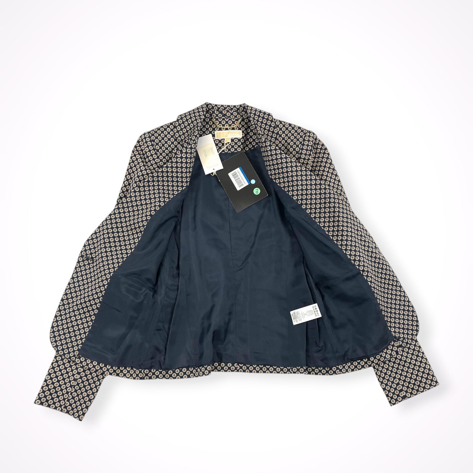 MICHAEL MICHAEL KORS / 総柄テーラードジャケット 未使用品 SIZE:4