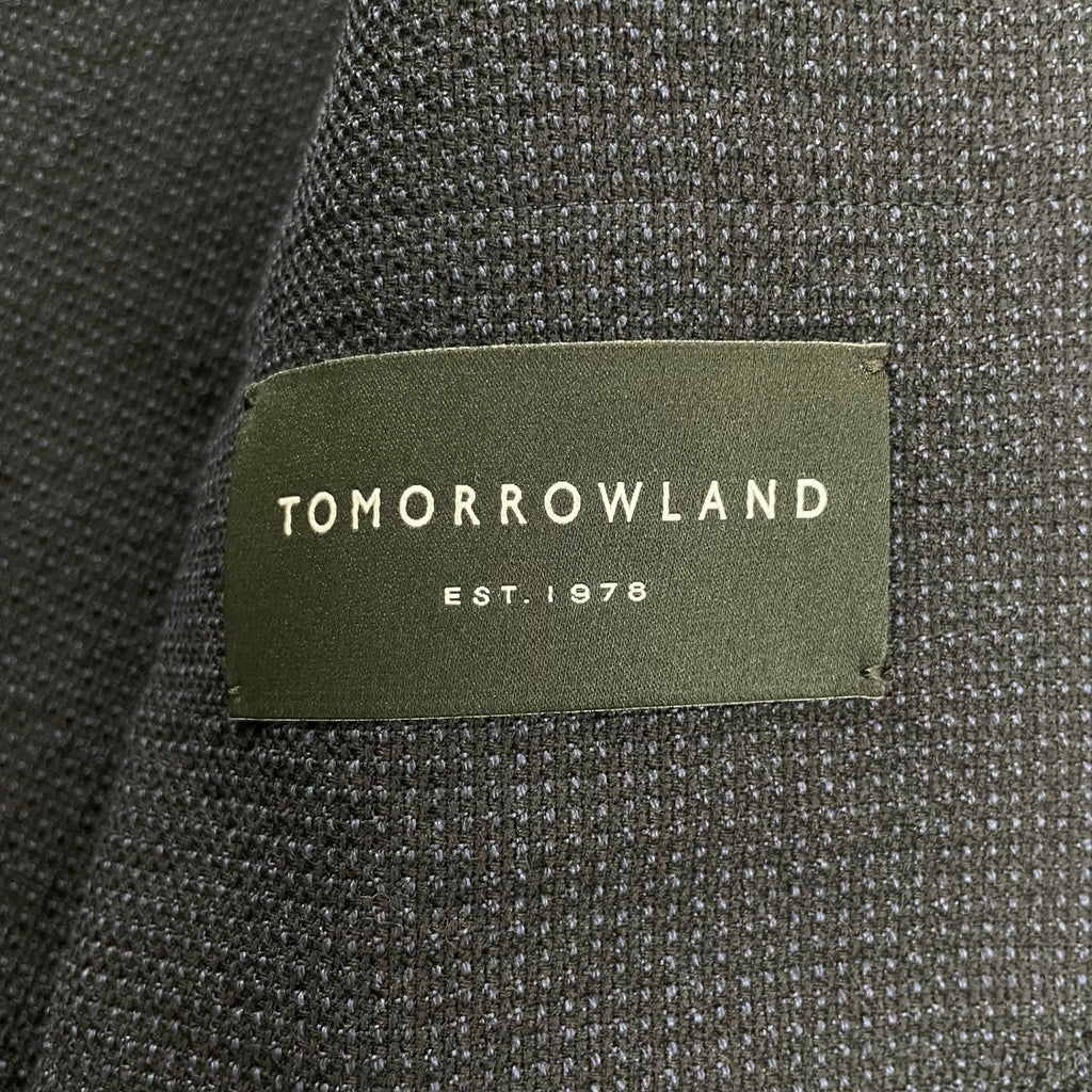 TOMORROWLAND トゥモローランド / Super120'sウールメッシュ シングルブレステッド2Bジャケット 参考定価：58,000+tax SIZE:44