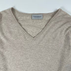 JOHN SMEDLEY / 英国製ウールVネックニット 参考定価：42,000程度 SIZE:S