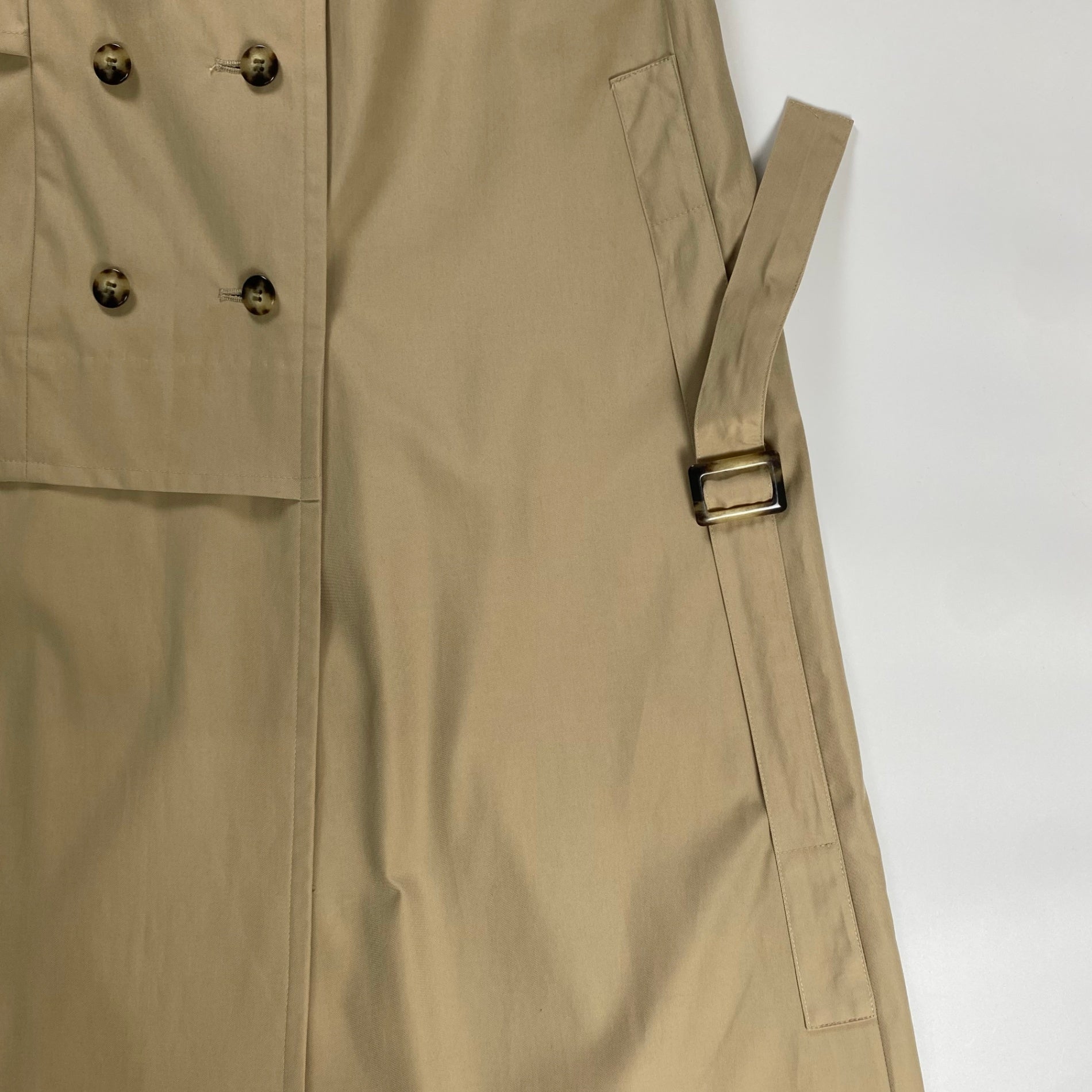 UN3D アンスリード / トレンチスカート ラップデザイン ベルト付 星玲奈さん着用 SIZE:38(M程度)