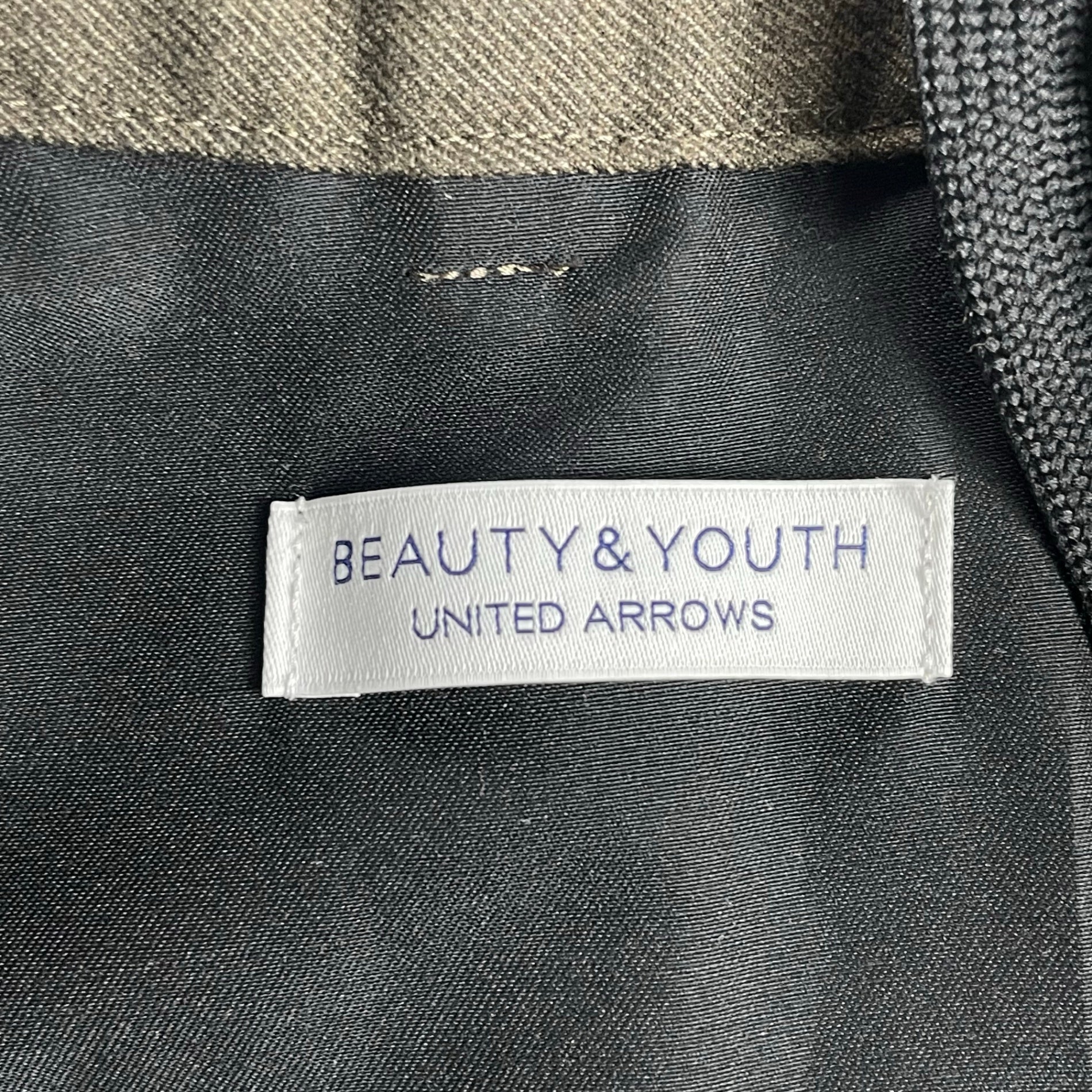 BEAUTY＆YOUTH ビューティーアンドユース / ”DELEGANT” サキソニー ジャケット＆パンツ セットアップ スーツ 参考定価：23,600+tax SIZE：M