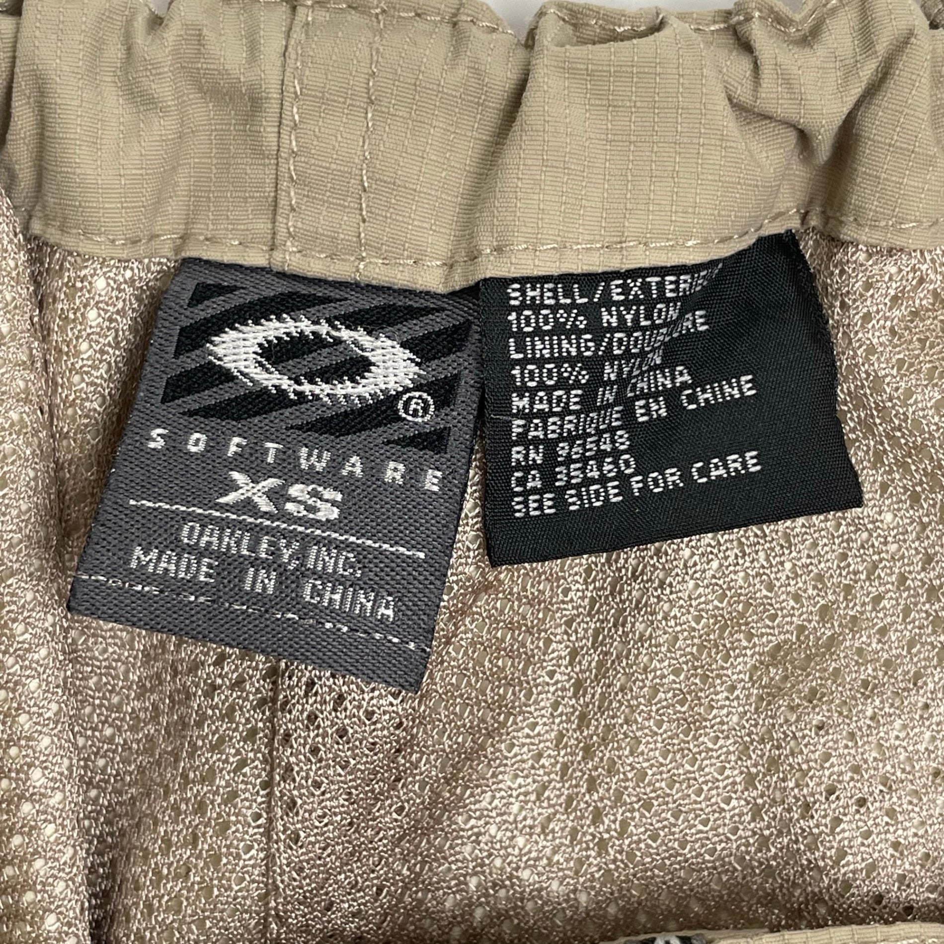 OLD OAKLEY オークリー / ギザタグ ギミッククロップドパンツ 立体構造 SIZE:XS