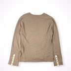 bajra / サーマルVネックカットソー 参考定価：18,000程度 SIZE:FREE
