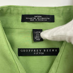 GEOFFREY BEENE / 90s ヴィンテージサテンシャツ SIZE:L