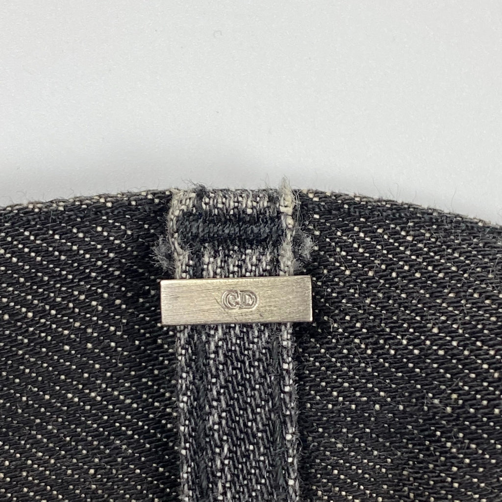 【09AW アーカイブ】 Dior HOMME ディオール オム / CDロゴプレート ブラック デニムパンツ クリス ヴァン アッシュ期 SIZE:W30