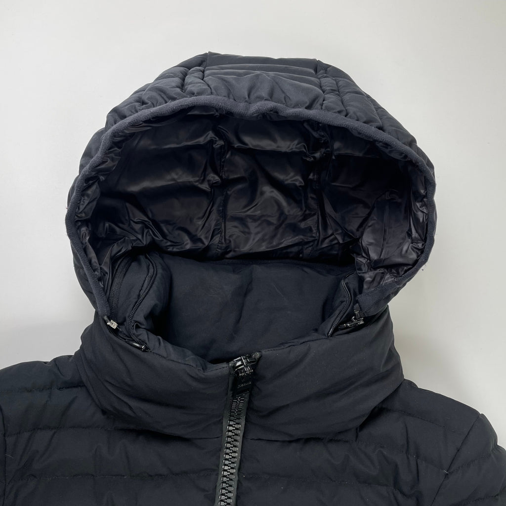 HERNO LAMINAR ヘルノ ラミナーシリーズ / 2WAYダウンコート ブラック 参考定価：150,000程度 SIZE:42