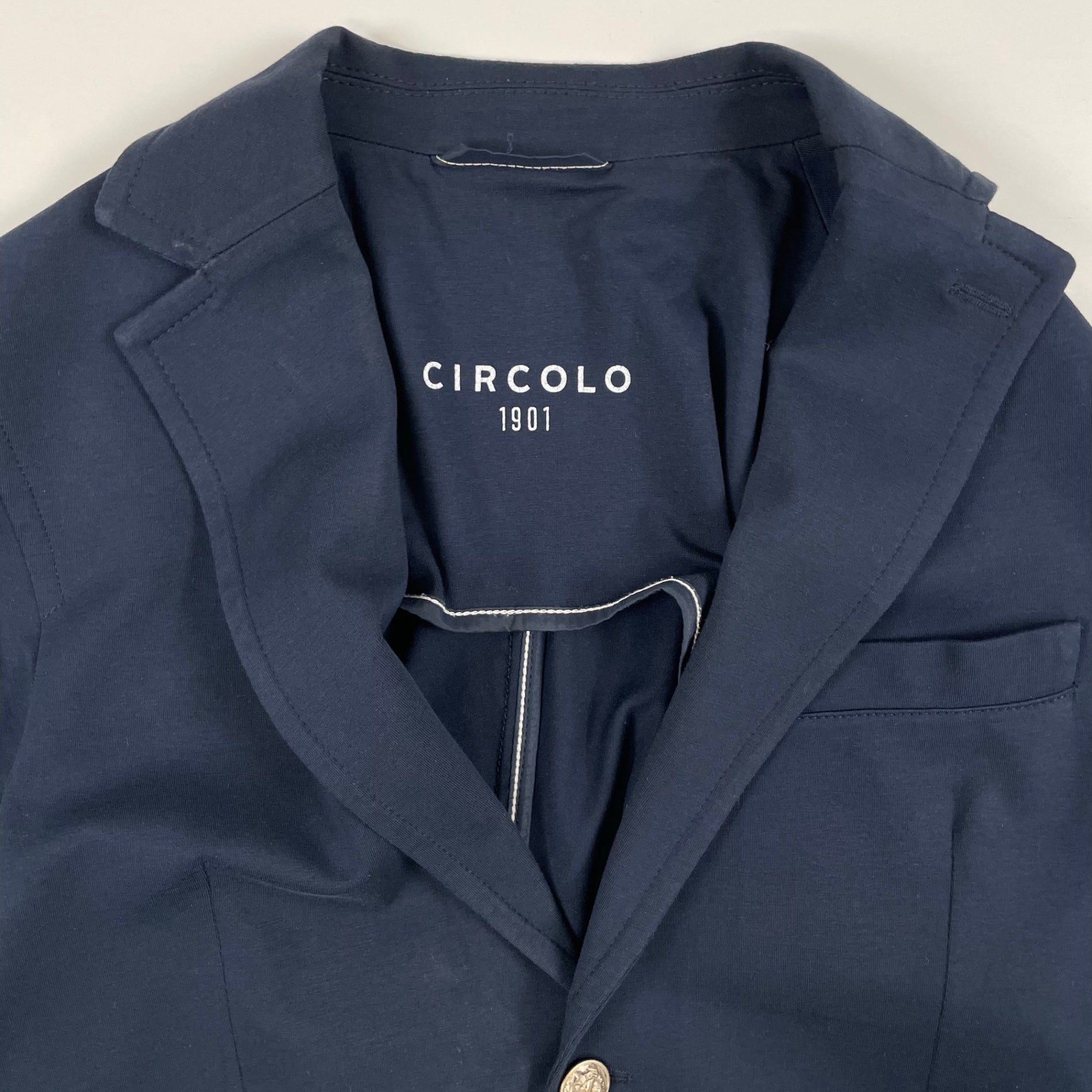 CIRCOLO 1901 / アンコンテーラードジャケット CN2531 参考定価：52,000+tax SIZE:48