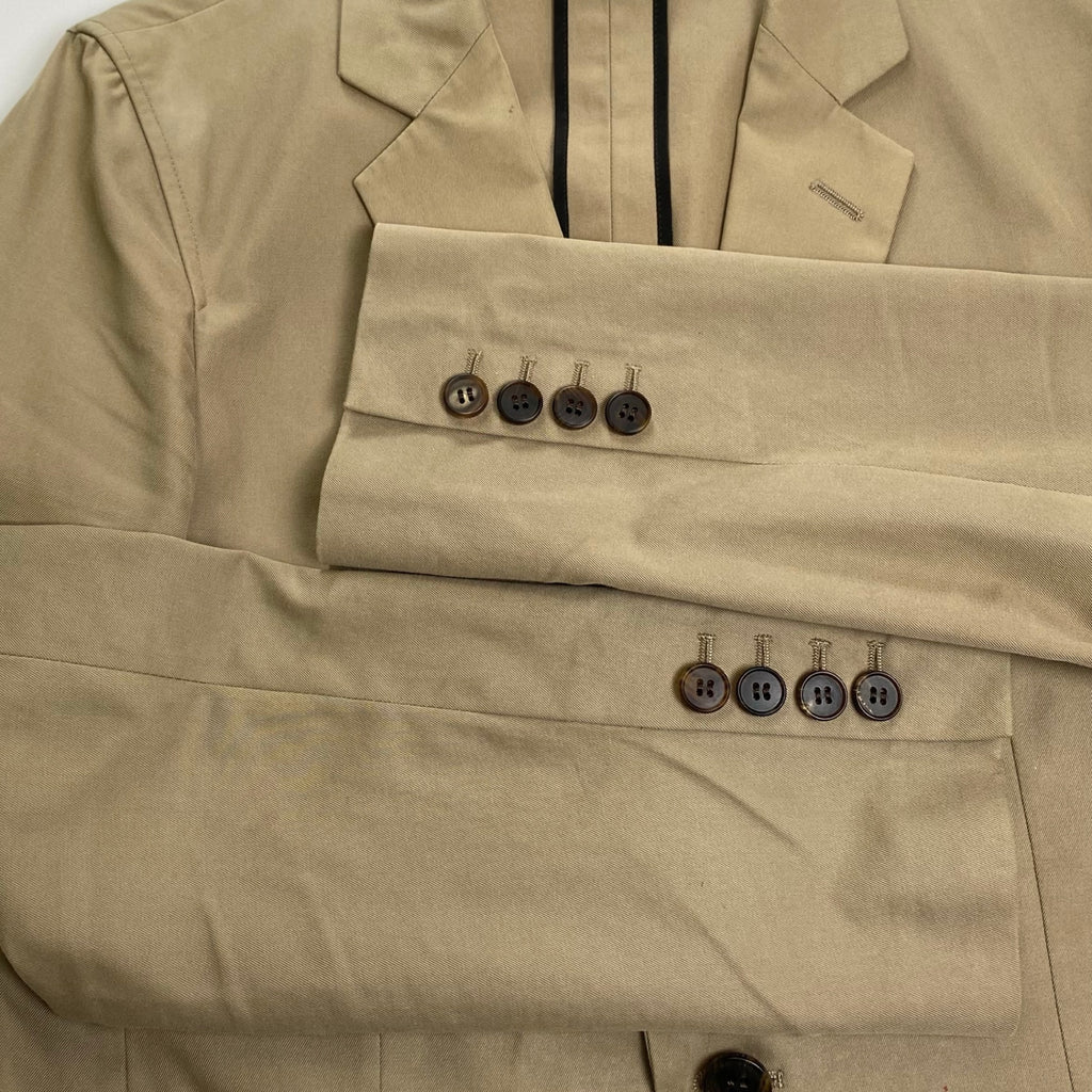 JOHN LAWRENCE SULLIVAN ジョン ローレンス サリバン / 1Bテーラードジャケット ベージュ 参考定価：70,000程度 SIZE：34