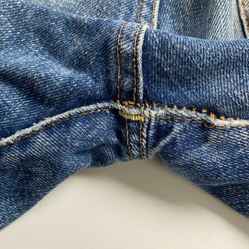 60s Levi's リーバイス / 501 BIG E カットオフ ハーフパンツ イエローステッチ 赤耳 SIZE：W79