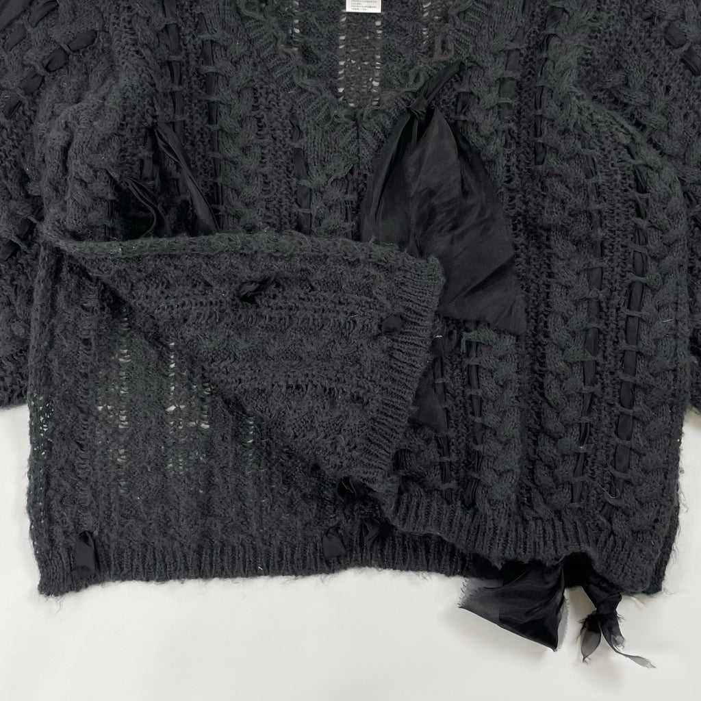J1U by LA BELLE ETUDE / 25AW リボンステッチニット SIZE:FREE